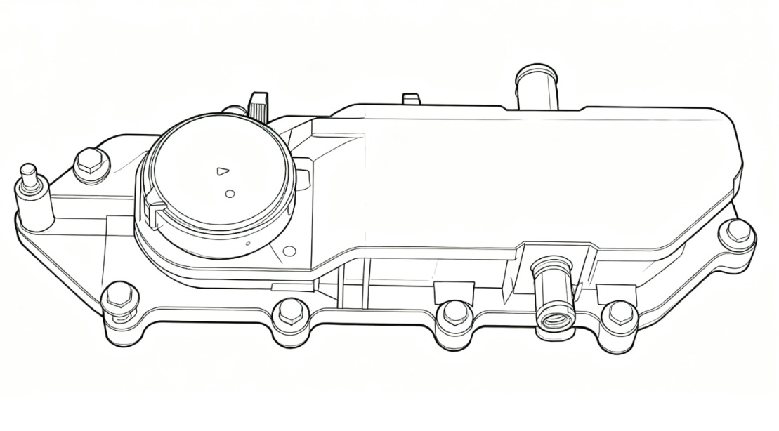 OEM F1AE Engine Valve Cover F504033899 F504132147 - Spare parts for Van: picture 1 OEM F1AE Engine Valve Cover F504033899 F504132147 - Spare parts for Van: picture 1