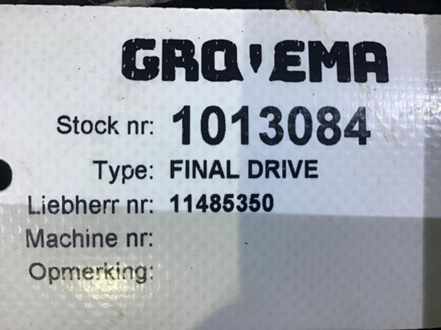 Suspension Liebherr Final Drive: picture 12