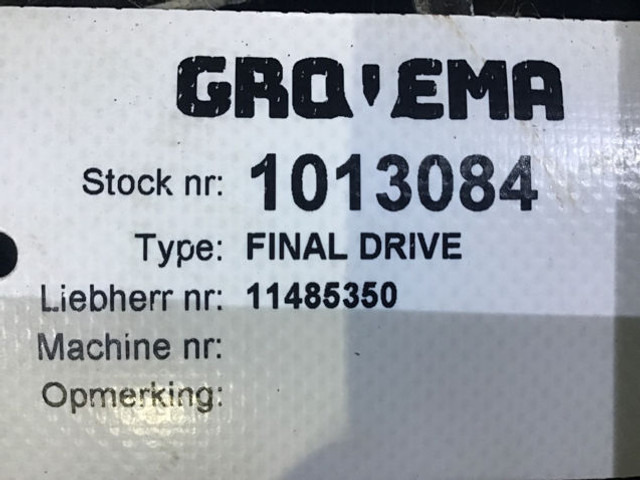 Suspension Liebherr Final Drive: picture 7