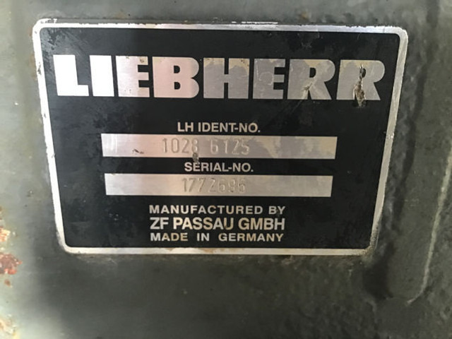 Liebherr Frontaxle - Front axle: picture 2 Liebherr Frontaxle - Front axle: picture 2