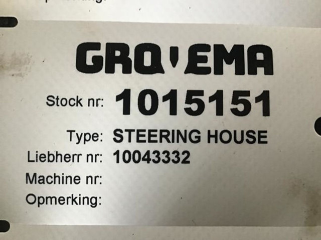Liebherr L509 - Steering knuckle: picture 3 Liebherr L509 - Steering knuckle: picture 3