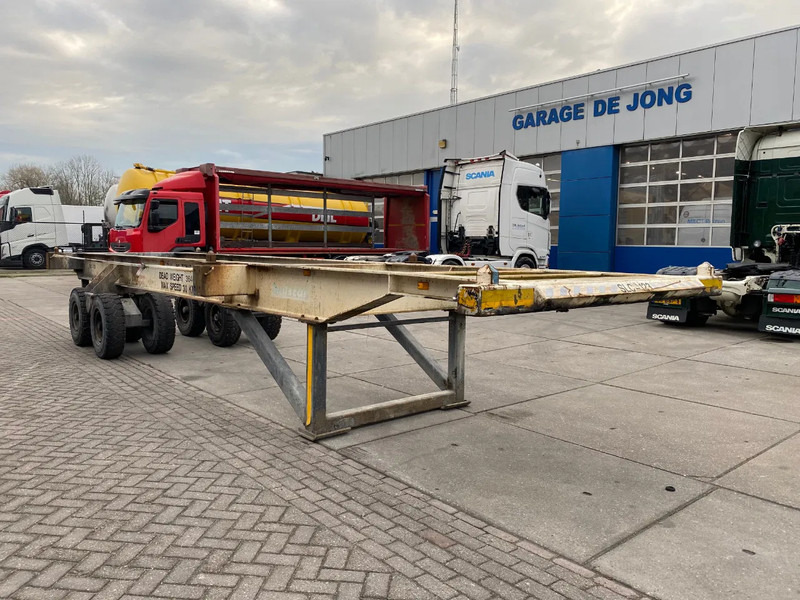 Container transporter/ Swap body semi-trailer Buiscar 12 Stucks ! / 36 Ton / 20 FT - 30 FT / Skeletal / Port Trailer: picture 6