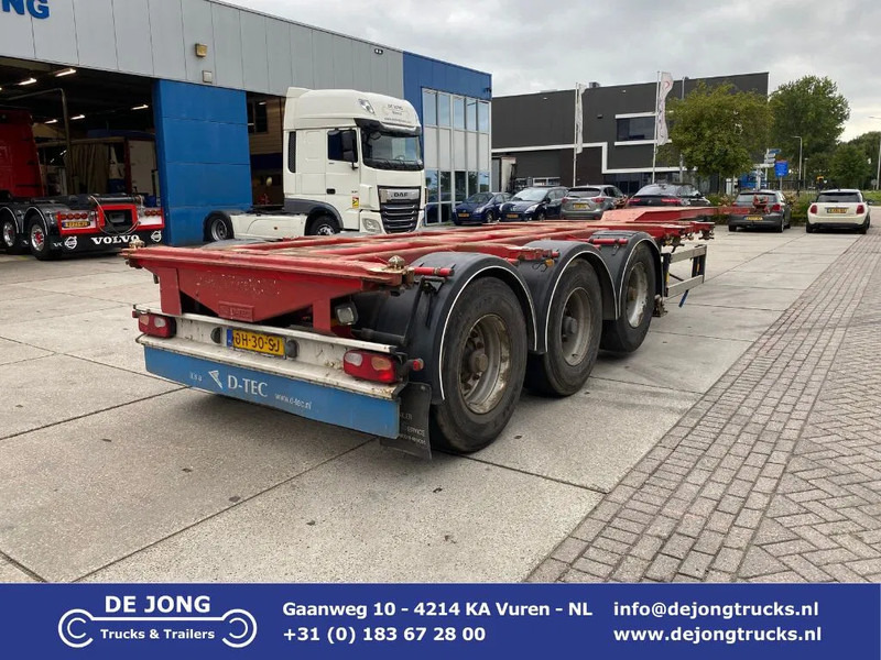 D-Tec FT-43-03V / Flexitrailer / 2x Extendable / BPW / 1x Lift Axle - Container transporter/ Swap body semi-trailer: picture 1 D-Tec FT-43-03V / Flexitrailer / 2x Extendable / BPW / 1x Lift Axle - Container transporter/ Swap body semi-trailer: picture 1
