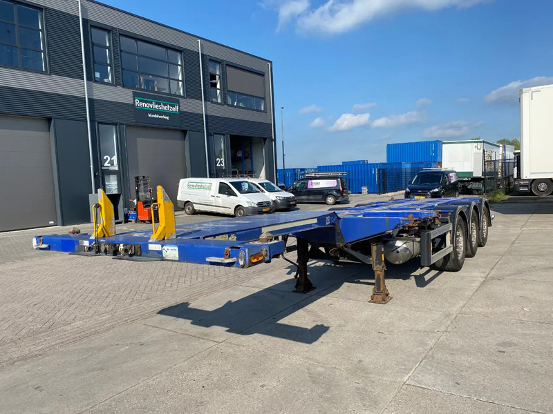D-Tec FT-43-03V / Flexitrailer / 2x Extendable / SAF + Disc / 1x Lift Axle - Container transporter/ Swap body semi-trailer: picture 4 D-Tec FT-43-03V / Flexitrailer / 2x Extendable / SAF + Disc / 1x Lift Axle - Container transporter/ Swap body semi-trailer: picture 4