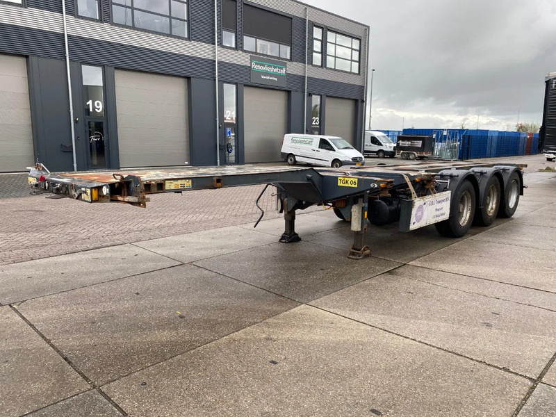 D-Tec FT-43-03V / Flexitrailer / 3x Extendable / SAF / 1x Lift Axle - Container transporter/ Swap body semi-trailer: picture 4 D-Tec FT-43-03V / Flexitrailer / 3x Extendable / SAF / 1x Lift Axle - Container transporter/ Swap body semi-trailer: picture 4
