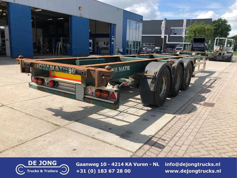 Flandria 40 FT Container Chassis / BPW + Disc / Lift Axle - Container transporter/ Swap body semi-trailer: picture 1 Flandria 40 FT Container Chassis / BPW + Disc / Lift Axle - Container transporter/ Swap body semi-trailer: picture 1