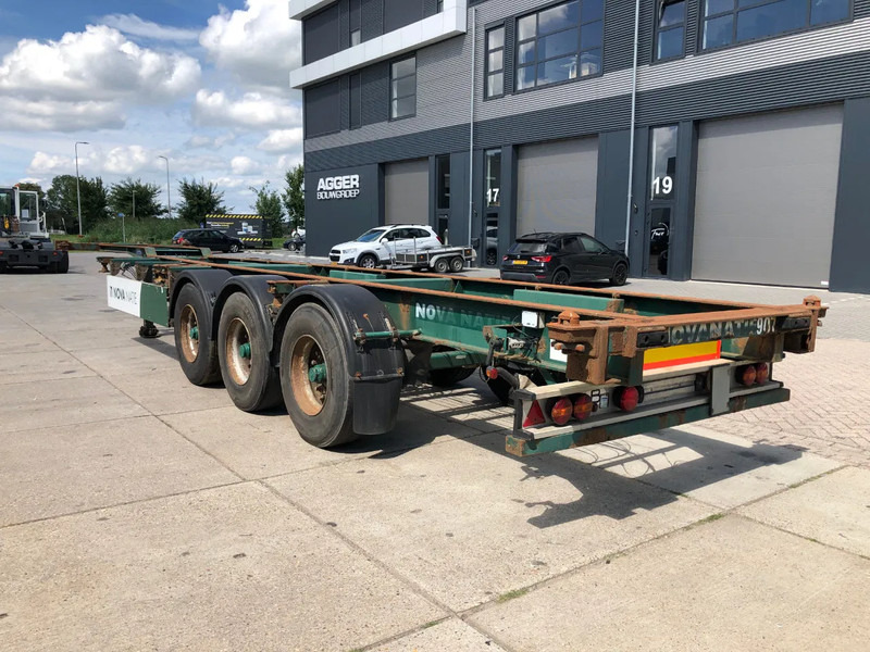 Flandria 40 FT Container Chassis / BPW + Disc / Lift Axle - Container transporter/ Swap body semi-trailer: picture 3 Flandria 40 FT Container Chassis / BPW + Disc / Lift Axle - Container transporter/ Swap body semi-trailer: picture 3