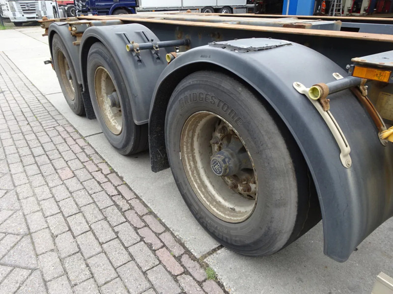 Container transporter/ Swap body semi-trailer Krone SD 27 / Container Chassis / BPW + Drum / 1x Extendable / 45 FT: picture 8