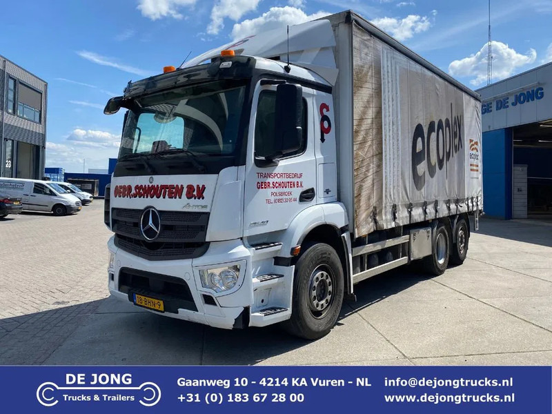 Mercedes-Benz Antos 2840 / 6x2/4 / Tautliner / Kooiaap - Curtainsider truck: picture 1 Mercedes-Benz Antos 2840 / 6x2/4 / Tautliner / Kooiaap - Curtainsider truck: picture 1