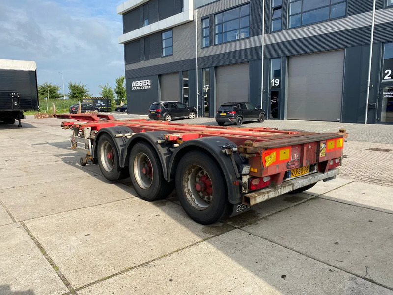 Pacton T3-010 Multi / 3x Extendable / 1x Lift Axle - Container transporter/ Swap body semi-trailer: picture 3 Pacton T3-010 Multi / 3x Extendable / 1x Lift Axle - Container transporter/ Swap body semi-trailer: picture 3
