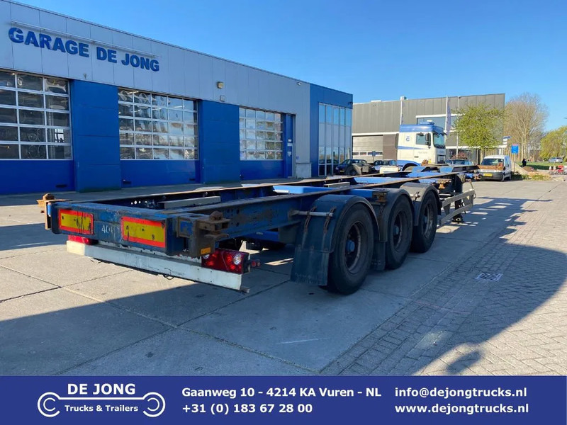 TURBO'S HOET 40 FT / BPW + Disc / 1x Lift Axle / 4690 KG! - Container transporter/ Swap body semi-trailer: picture 1 TURBO'S HOET 40 FT / BPW + Disc / 1x Lift Axle / 4690 KG! - Container transporter/ Swap body semi-trailer: picture 1