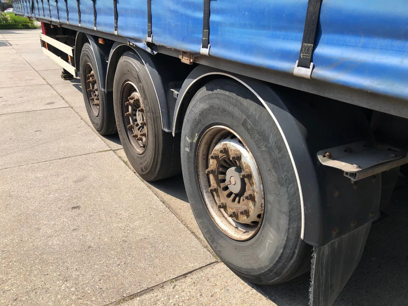 Curtainsider semi-trailer Van Hool Tautliner / ADR / 1x Lift axle / SAF + Disc: picture 8