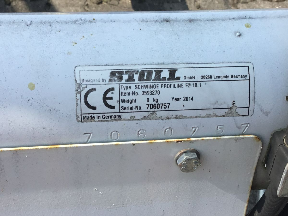 Stoll Profi Line FZ10 - Front loader for tractor: picture 4 Stoll Profi Line FZ10 - Front loader for tractor: picture 4