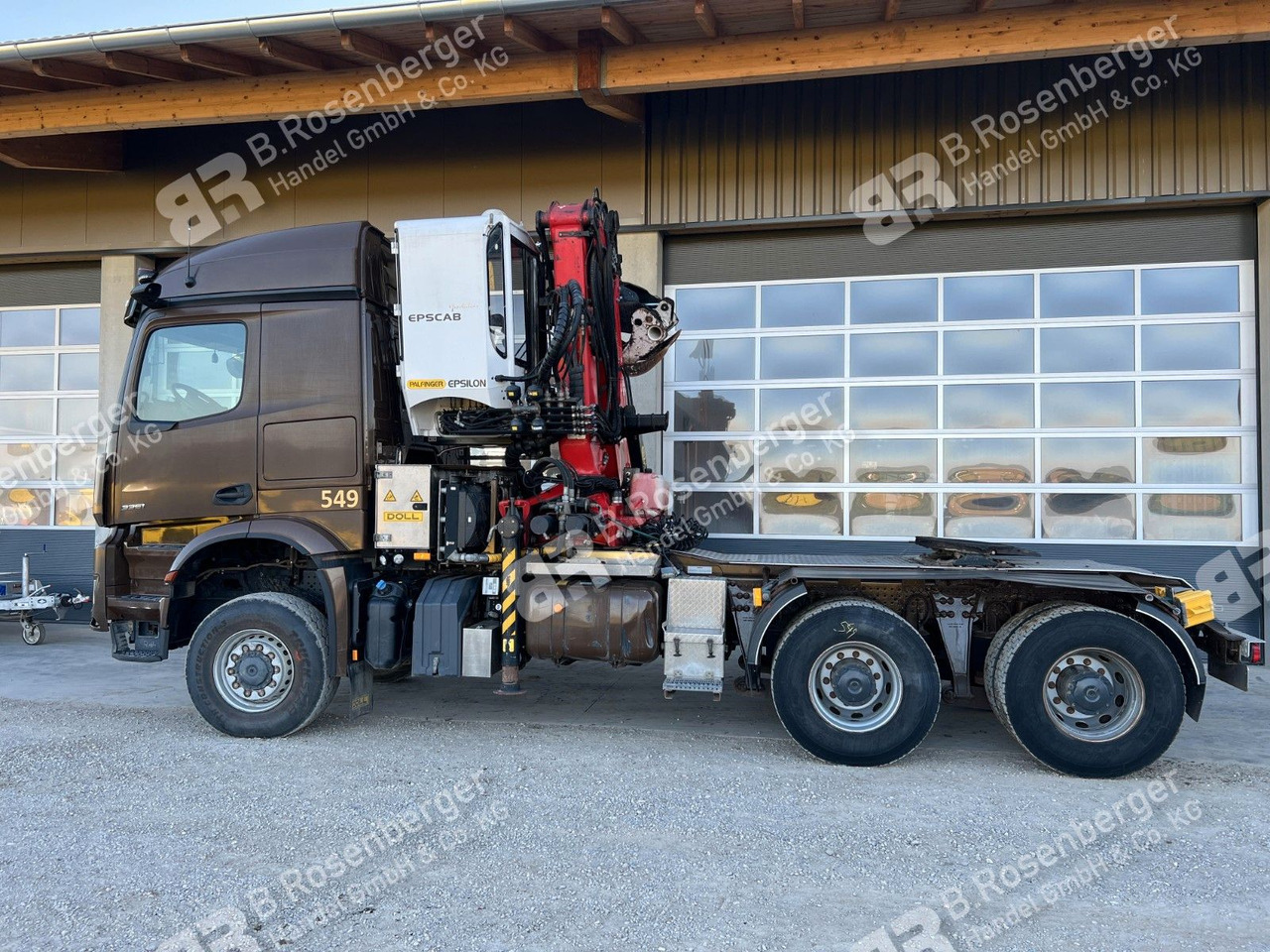 Mercedes-Benz Arocs 3351 6x6 Palfinger Epsilon S260Z96 - Timber truck, Crane truck: picture 5 Mercedes-Benz Arocs 3351 6x6 Palfinger Epsilon S260Z96 - Timber truck, Crane truck: picture 5