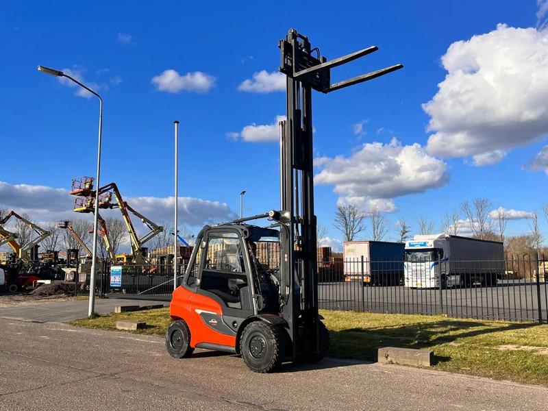 Diesel forklift Linde H50D: picture 6