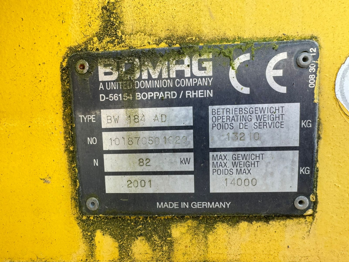 BOMAG BW 184 AD - Road roller: picture 4 BOMAG BW 184 AD - Road roller: picture 4