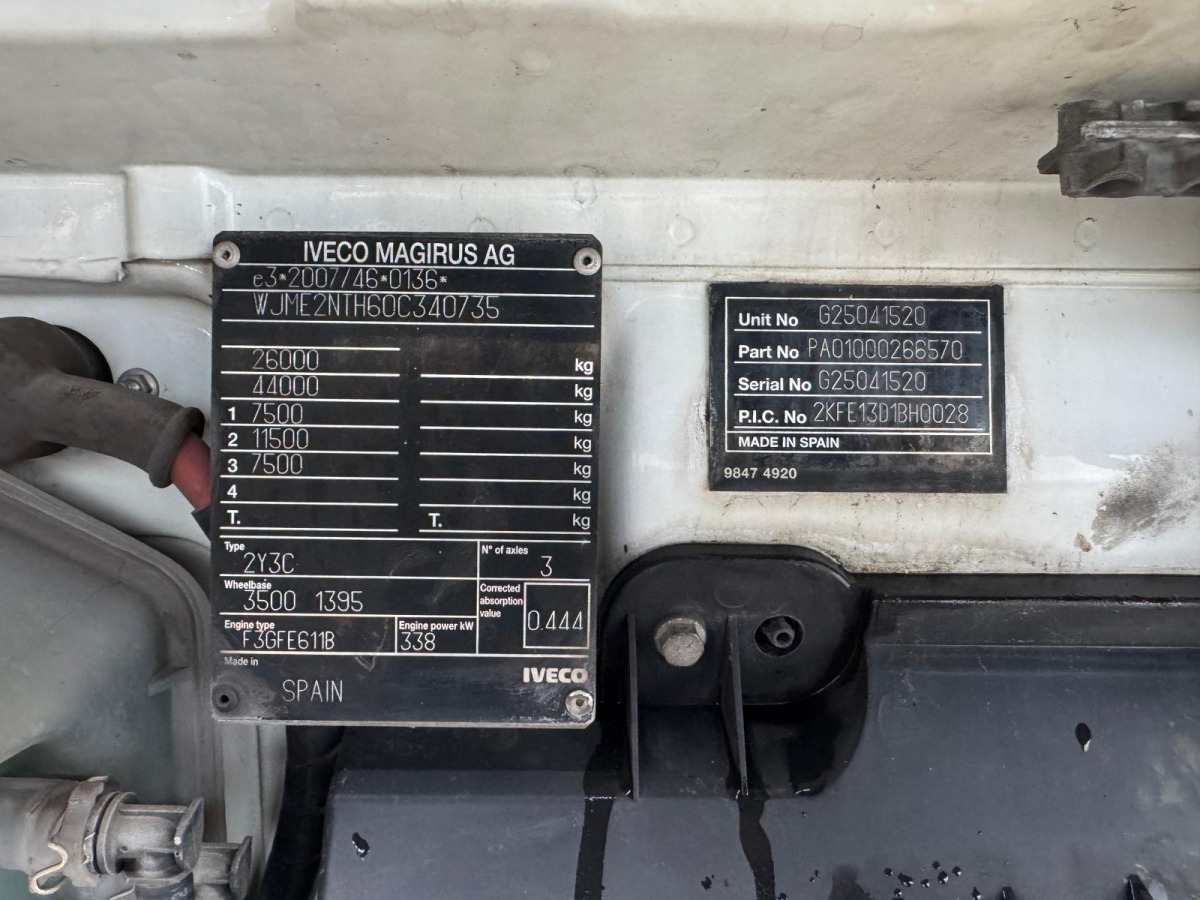 Skip loader truck IVECO Stralis 460 6x2 Welaki: picture 14