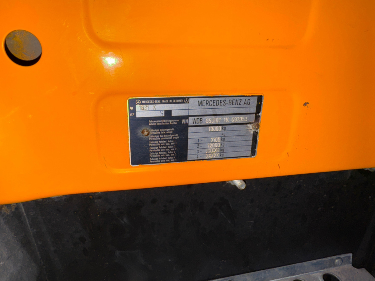 Tipper MERCEDES SK 1831 4x2 5m3 Kipper: picture 17