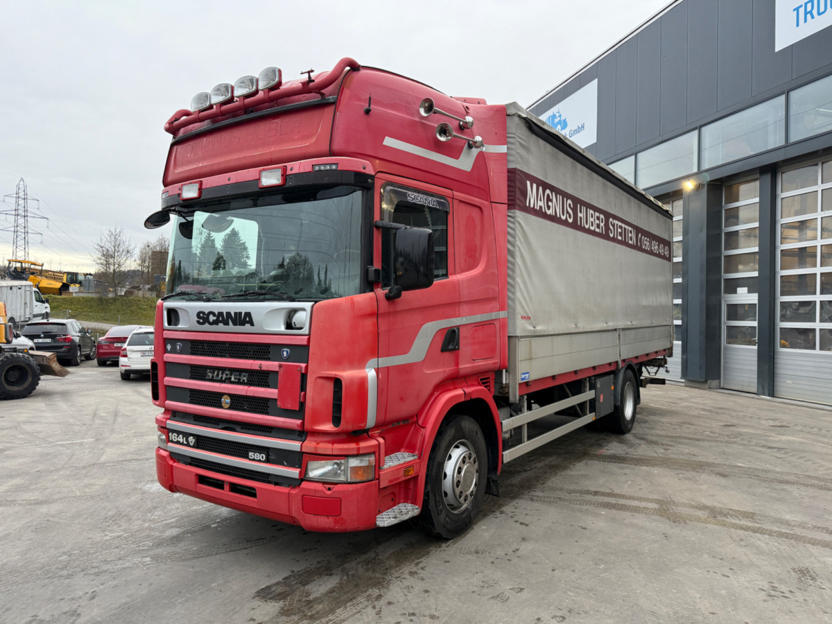 SCANIA 164 580 V8 4x2 - Curtainsider truck: picture 1 SCANIA 164 580 V8 4x2 - Curtainsider truck: picture 1