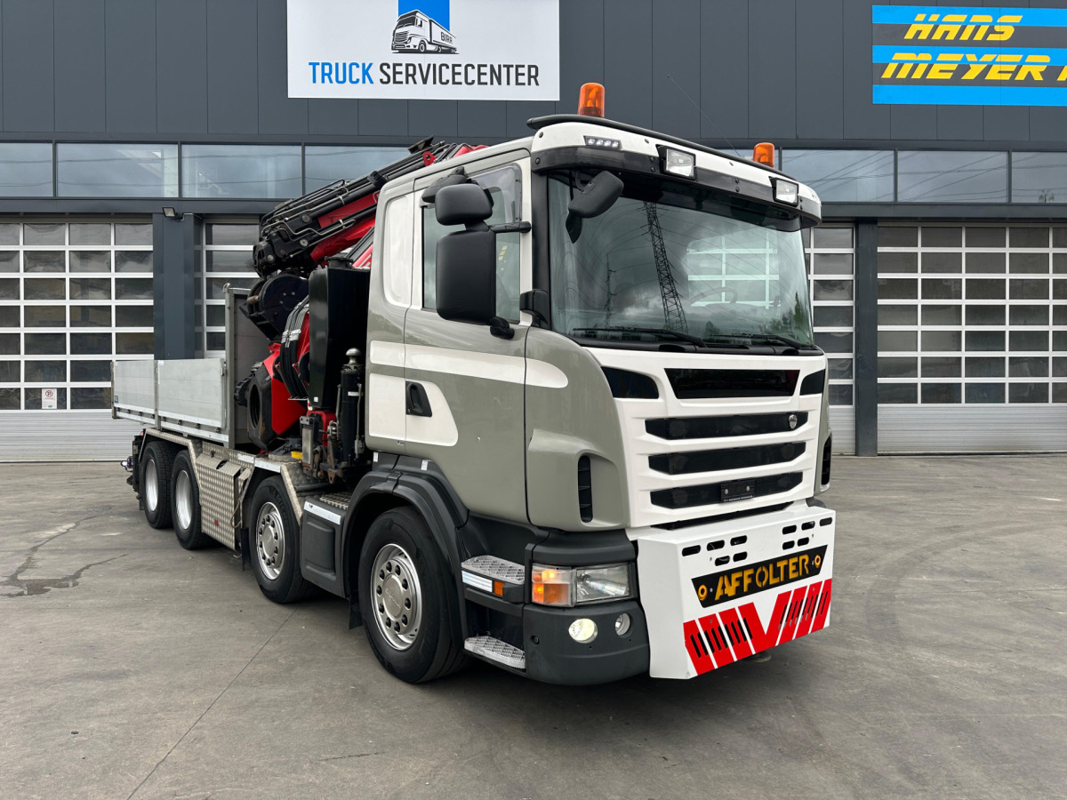 Crane truck SCANIA G480 8x4 SZM/Pritsche Fassi 950: picture 12 Crane truck SCANIA G480 8x4 SZM/Pritsche Fassi 950: picture 12