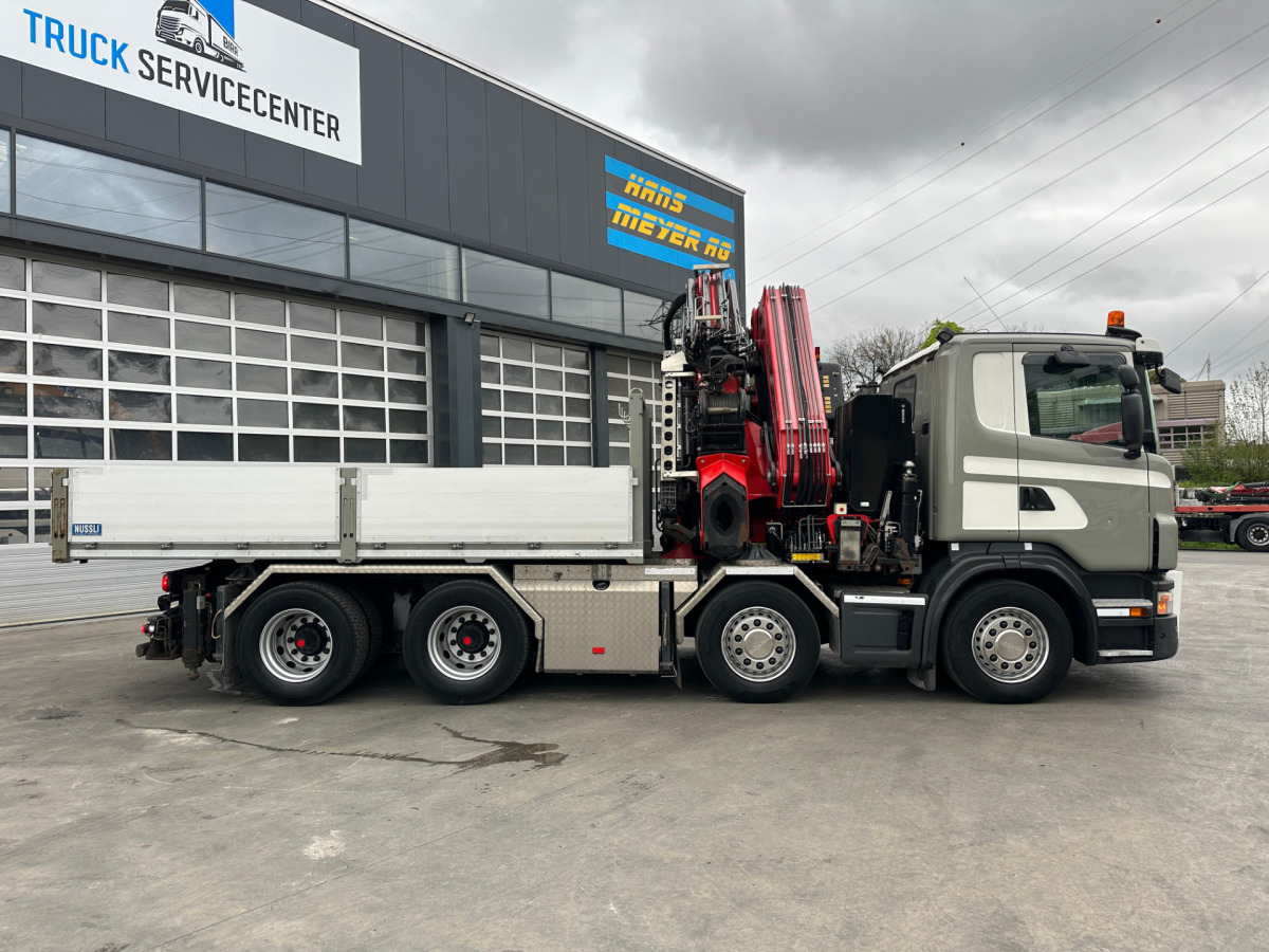 Crane truck SCANIA G480 8x4 SZM/Pritsche Fassi 950: picture 13 Crane truck SCANIA G480 8x4 SZM/Pritsche Fassi 950: picture 13