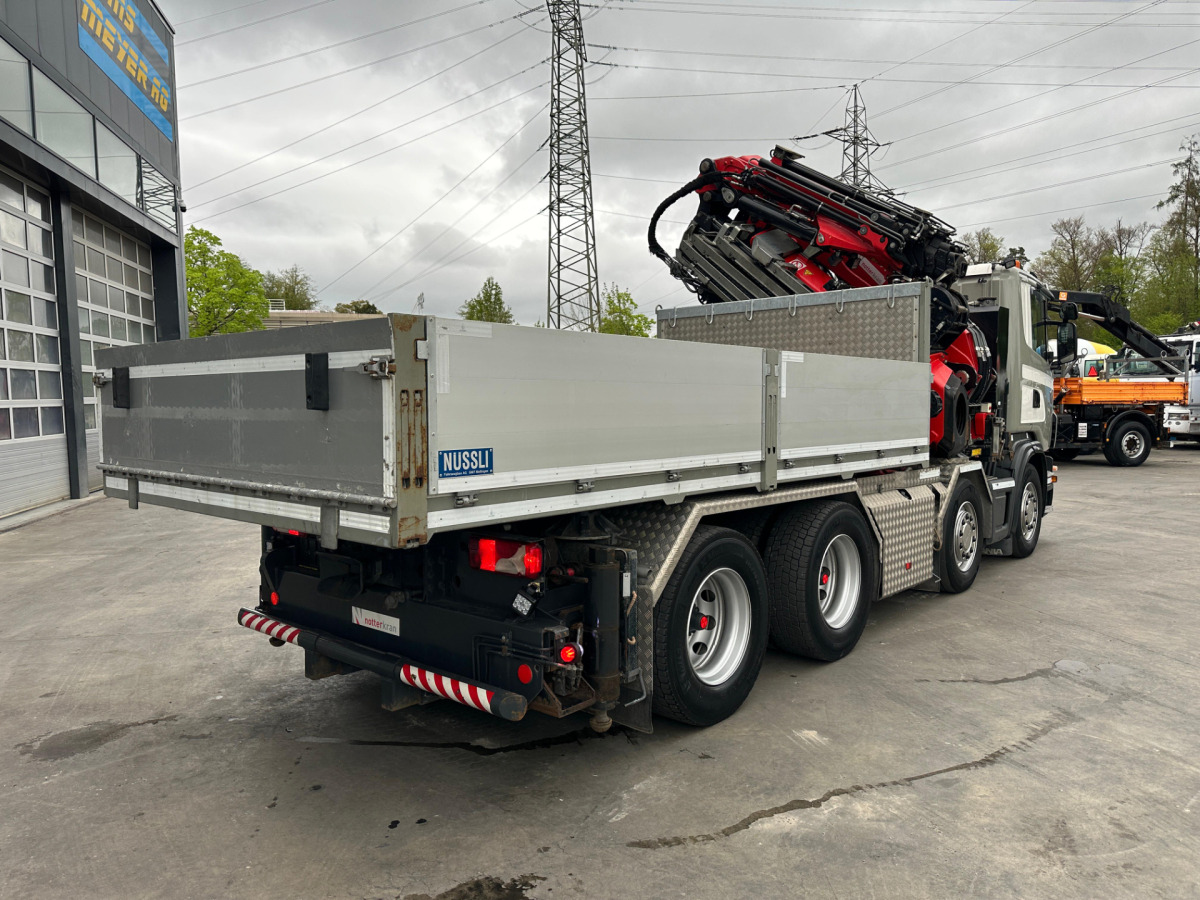 Crane truck SCANIA G480 8x4 SZM/Pritsche Fassi 950: picture 14 Crane truck SCANIA G480 8x4 SZM/Pritsche Fassi 950: picture 14