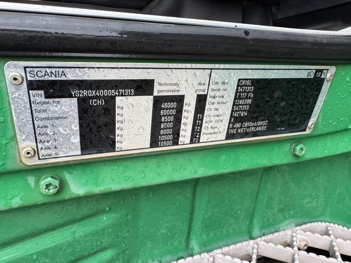 Tipper SCANIA G490 10x4 Dumper: picture 20