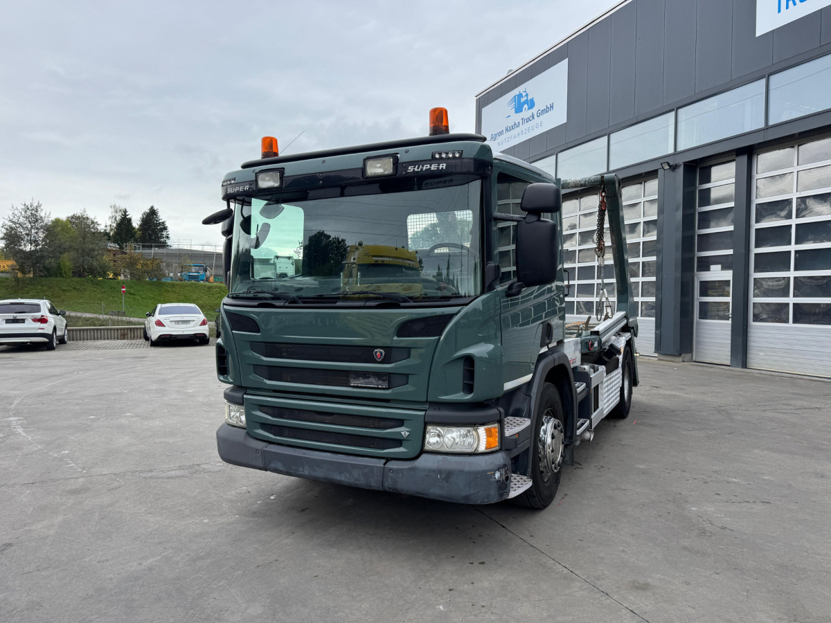 SCANIA P320 4x2 Trösch - Skip loader truck: picture 1 SCANIA P320 4x2 Trösch - Skip loader truck: picture 1