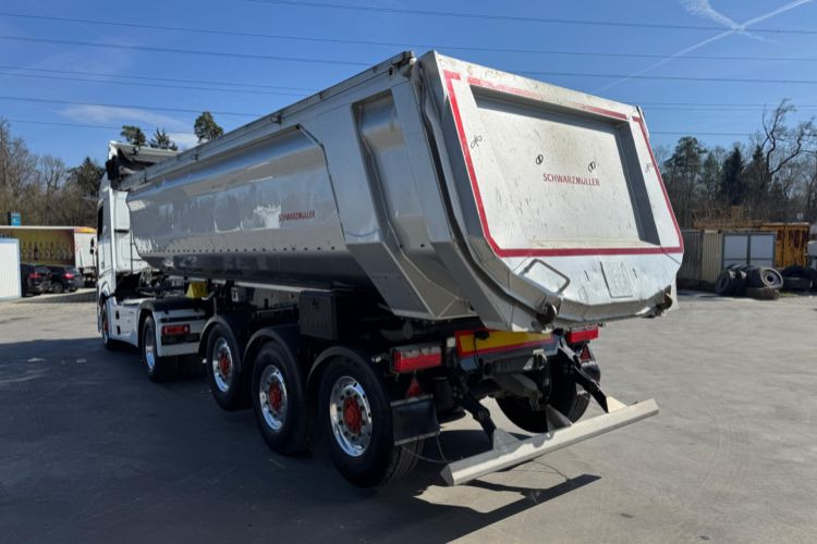 Tipper semi-trailer Schwarzmüller SPA 3/E mit 2 Liftachsen: picture 7