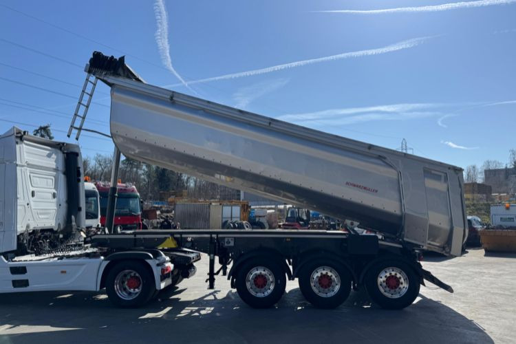 Tipper semi-trailer Schwarzmüller SPA 3/E mit 2 Liftachsen: picture 10
