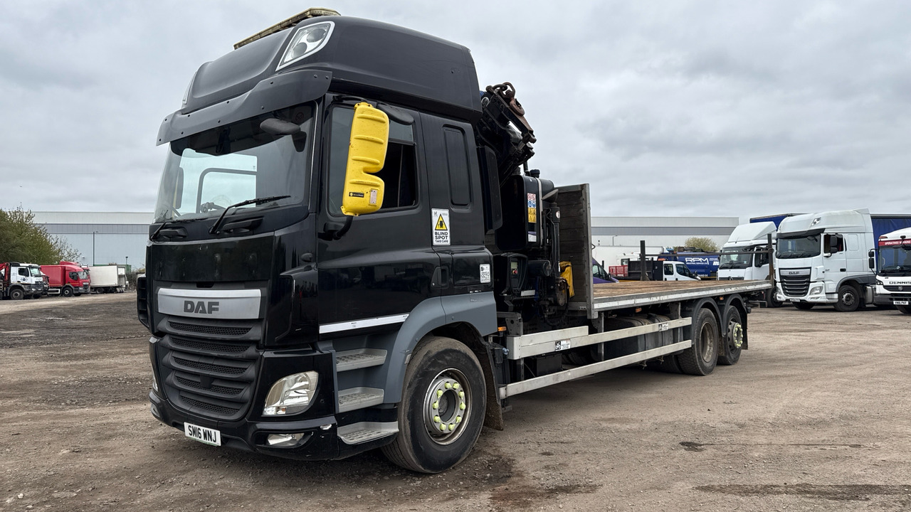 DAF CF 410 - Dropside/ Flatbed truck, Crane truck: picture 2 DAF CF 410 - Dropside/ Flatbed truck, Crane truck: picture 2