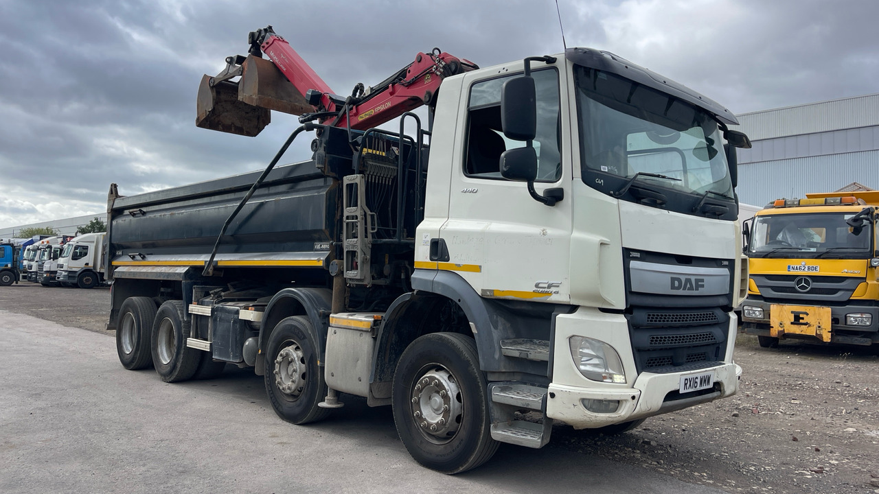 DAF CF 440 - Tipper, Crane truck: picture 1 DAF CF 440 - Tipper, Crane truck: picture 1
