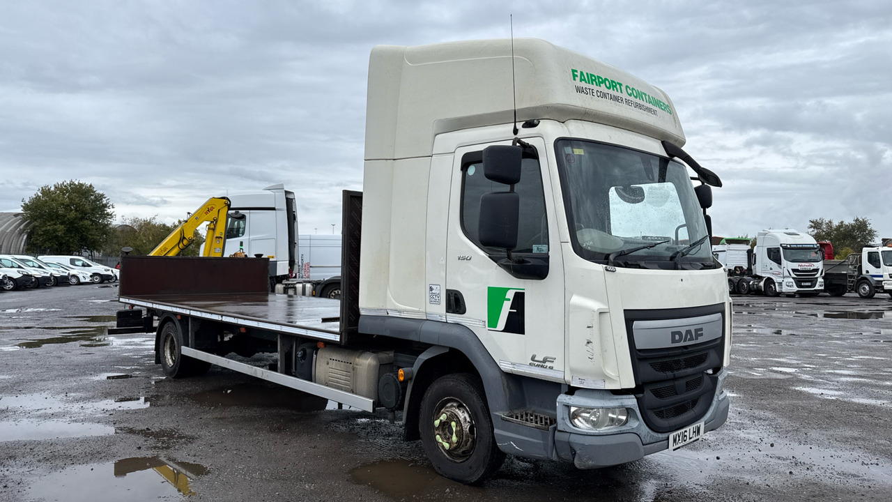 DAF LF 150 - Dropside/ Flatbed truck, Crane truck: picture 1 DAF LF 150 - Dropside/ Flatbed truck, Crane truck: picture 1