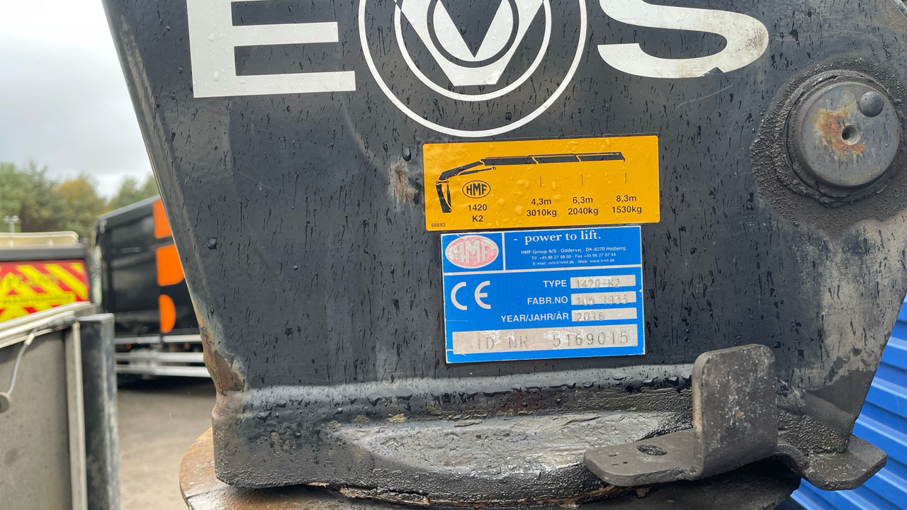 Dropside/ Flatbed truck, Crane truck Man TGM 18.250: picture 14