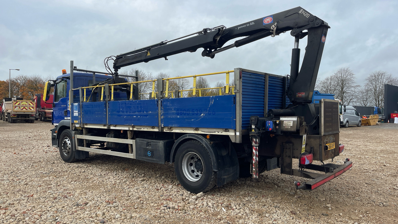 Man TGM 18.250 - Dropside/ Flatbed truck, Crane truck: picture 3 Man TGM 18.250 - Dropside/ Flatbed truck, Crane truck: picture 3