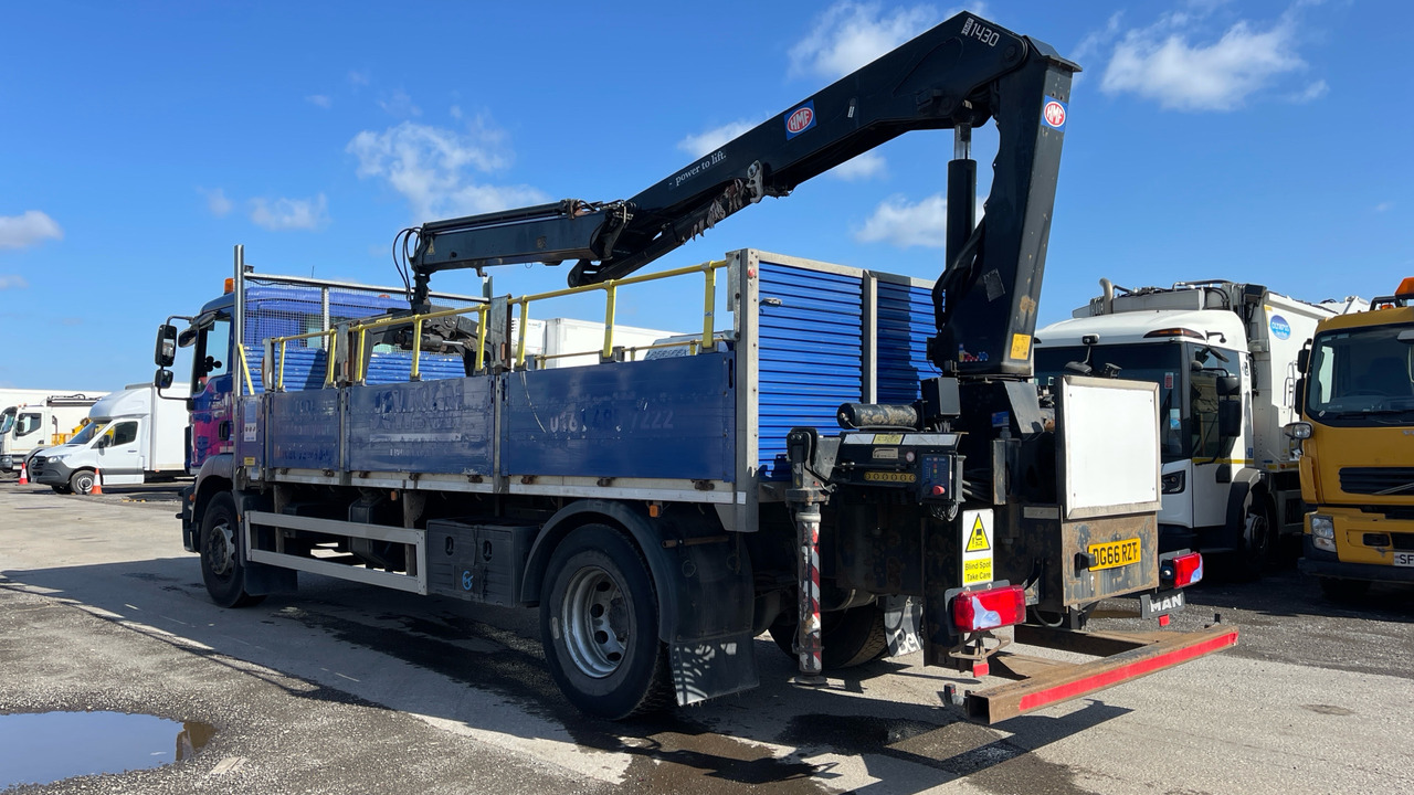 Man TGM 18.250 - Dropside/ Flatbed truck, Crane truck: picture 3 Man TGM 18.250 - Dropside/ Flatbed truck, Crane truck: picture 3