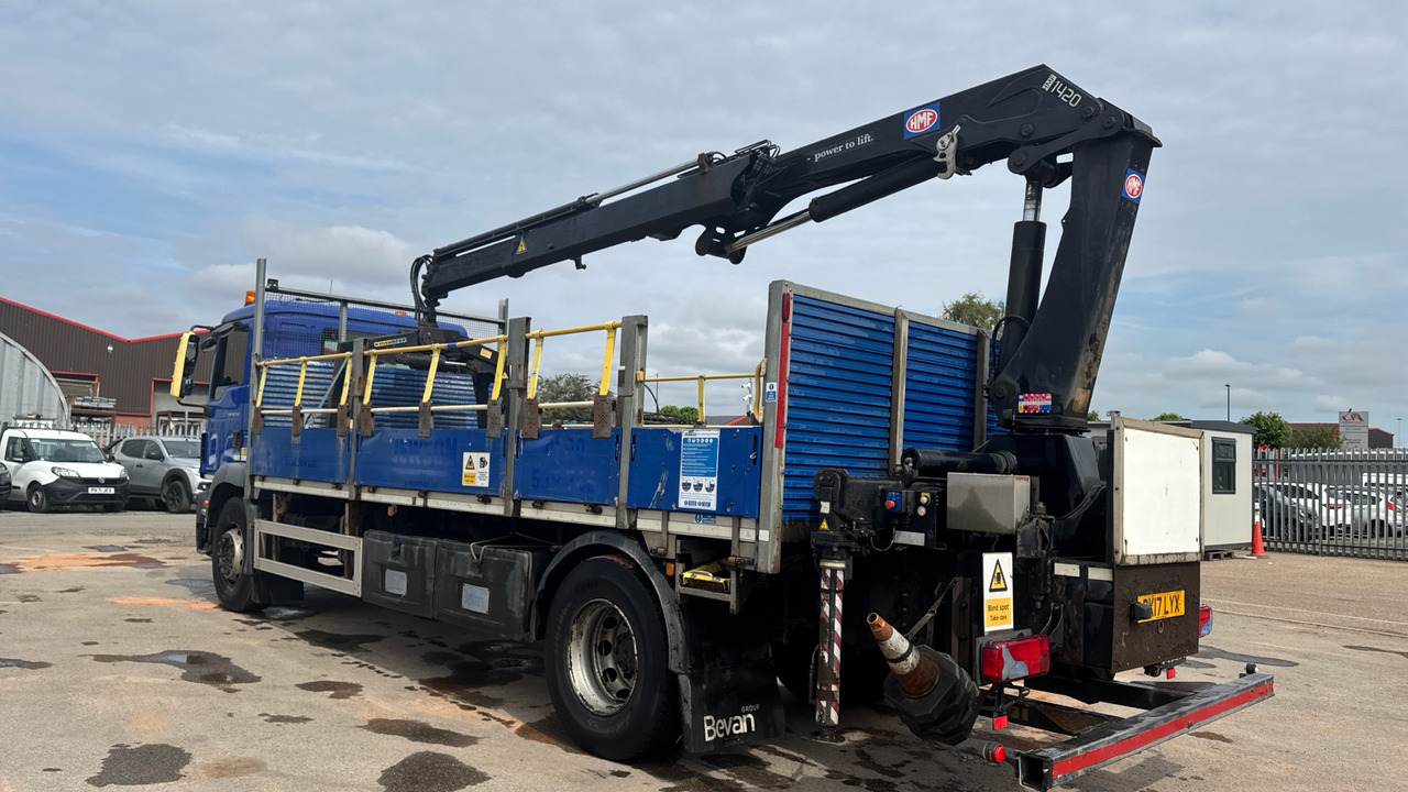Man TGM 18.250 - Dropside/ Flatbed truck, Crane truck: picture 3 Man TGM 18.250 - Dropside/ Flatbed truck, Crane truck: picture 3
