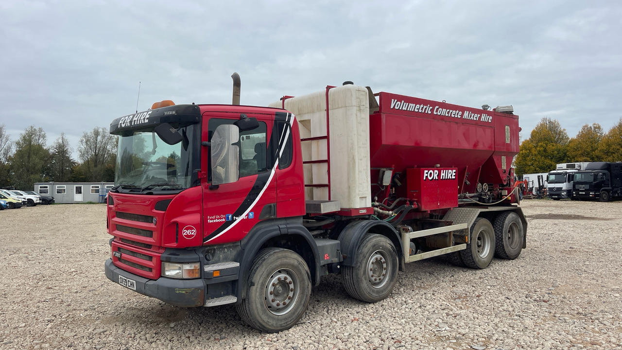 SCANIA P 380 - Concrete mixer truck: picture 2 SCANIA P 380 - Concrete mixer truck: picture 2