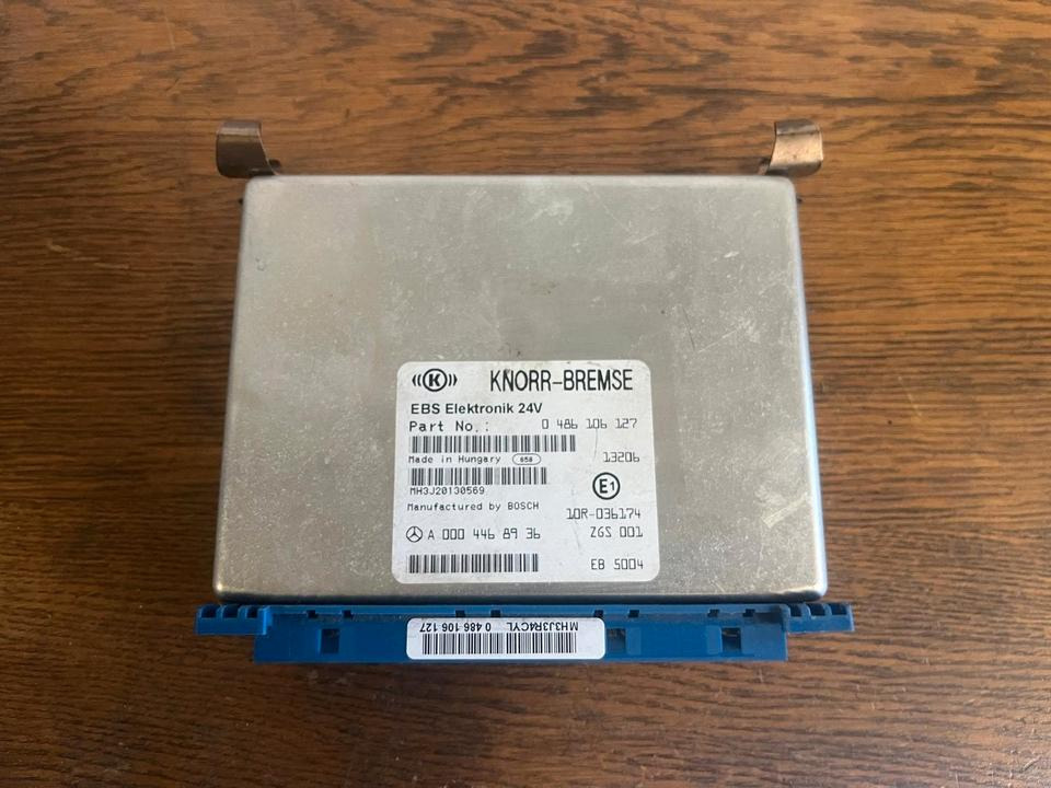 Mercedes Actros MP4 KNORR-BREMSE EBS Steuergerät A0004468936 - ECU for Truck: picture 2 Mercedes Actros MP4 KNORR-BREMSE EBS Steuergerät A0004468936 - ECU for Truck: picture 2