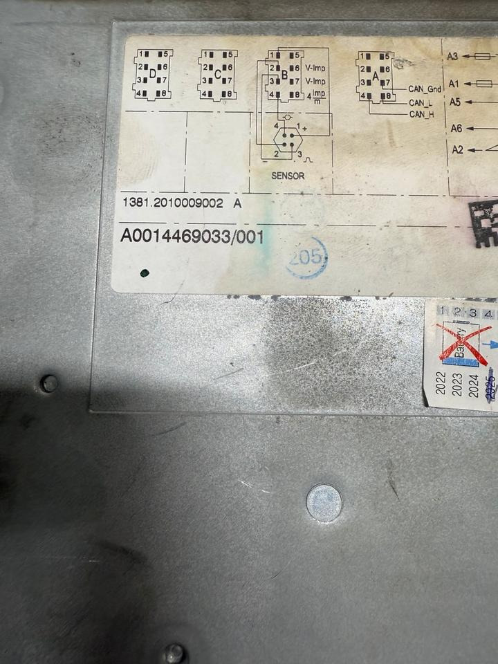 Mercedes Benz Actros MP4 VDO Tachograph A0014469033 - Tachograph: picture 5 Mercedes Benz Actros MP4 VDO Tachograph A0014469033 - Tachograph: picture 5