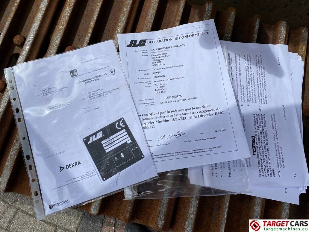 Telescopic boom JLG 660SJC Tracked Telescopic Diesel Boom Lift 2231cm: picture 17