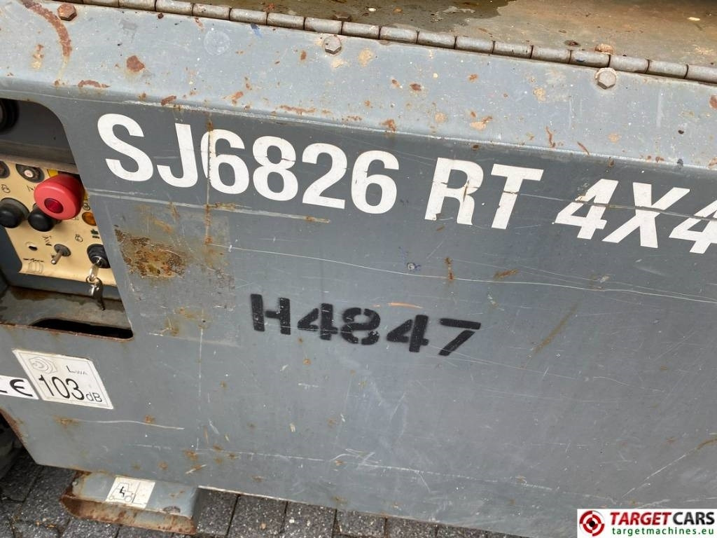 Scissor lift SkyJack SJ6826RT Diesel 4x4 Scissor Work Lift 992cm: picture 27
