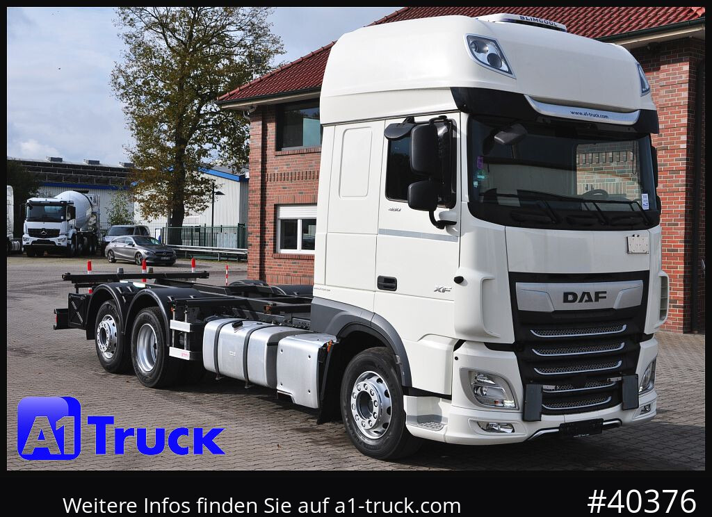 DAF DAF XF 480 FAN SSC Intarder, Lenkachse Standlklima - Container transporter/ Swap body truck: picture 1 DAF DAF XF 480 FAN SSC Intarder, Lenkachse Standlklima - Container transporter/ Swap body truck: picture 1