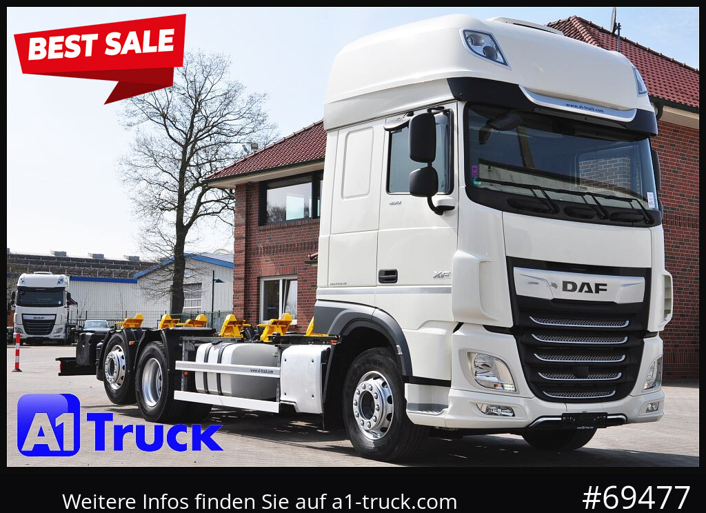 DAF XF 480 Intarder, Multiwechsler 2x AHK - Cab chassis truck: picture 1 DAF XF 480 Intarder, Multiwechsler 2x AHK - Cab chassis truck: picture 1