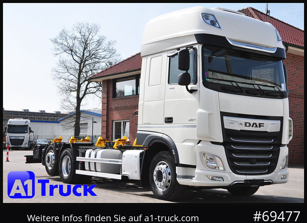 DAF XF 480 Intarder, Multiwechsler 2x AHK - Container transporter/ Swap body truck: picture 1 DAF XF 480 Intarder, Multiwechsler 2x AHK - Container transporter/ Swap body truck: picture 1