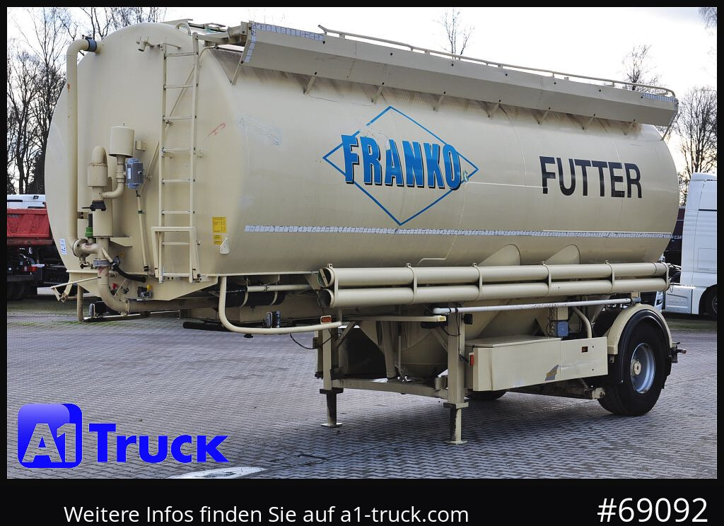 Silo semi-trailer FELDBINDER Welgro, 36m³, Silo 5 Kammern, Lenkachse,: picture 13 Silo semi-trailer FELDBINDER Welgro, 36m³, Silo 5 Kammern, Lenkachse,: picture 13
