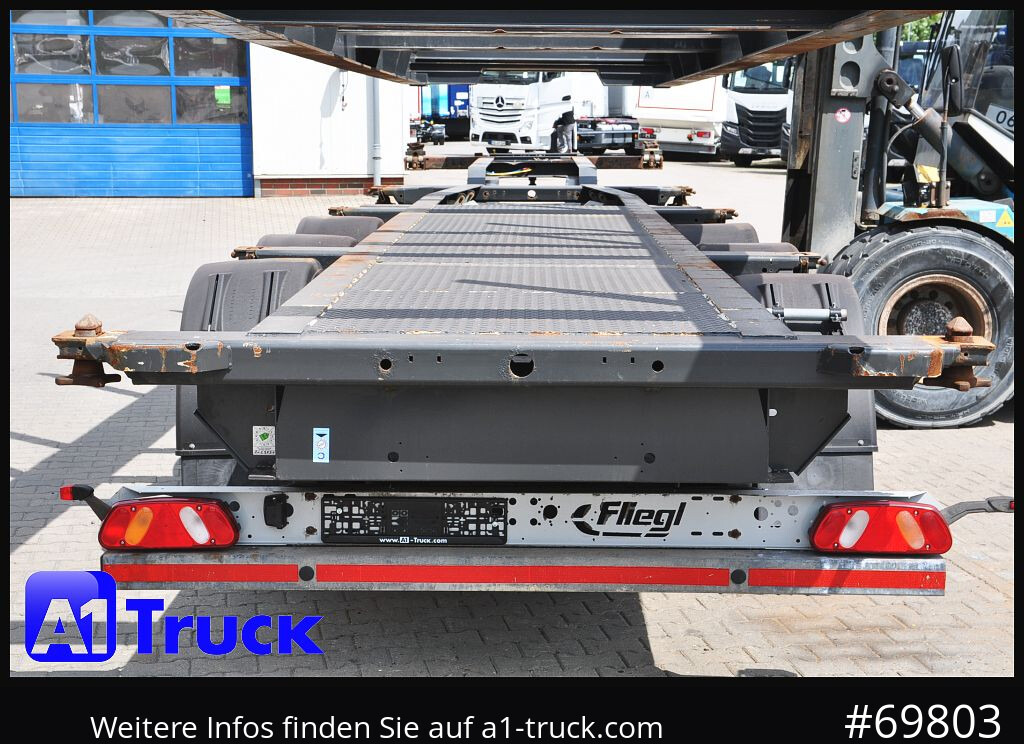 FLIEGL SDS01, Langholz, Containeraufbau, Liftachse, - Timber semi-trailer: picture 2 FLIEGL SDS01, Langholz, Containeraufbau, Liftachse, - Timber semi-trailer: picture 2
