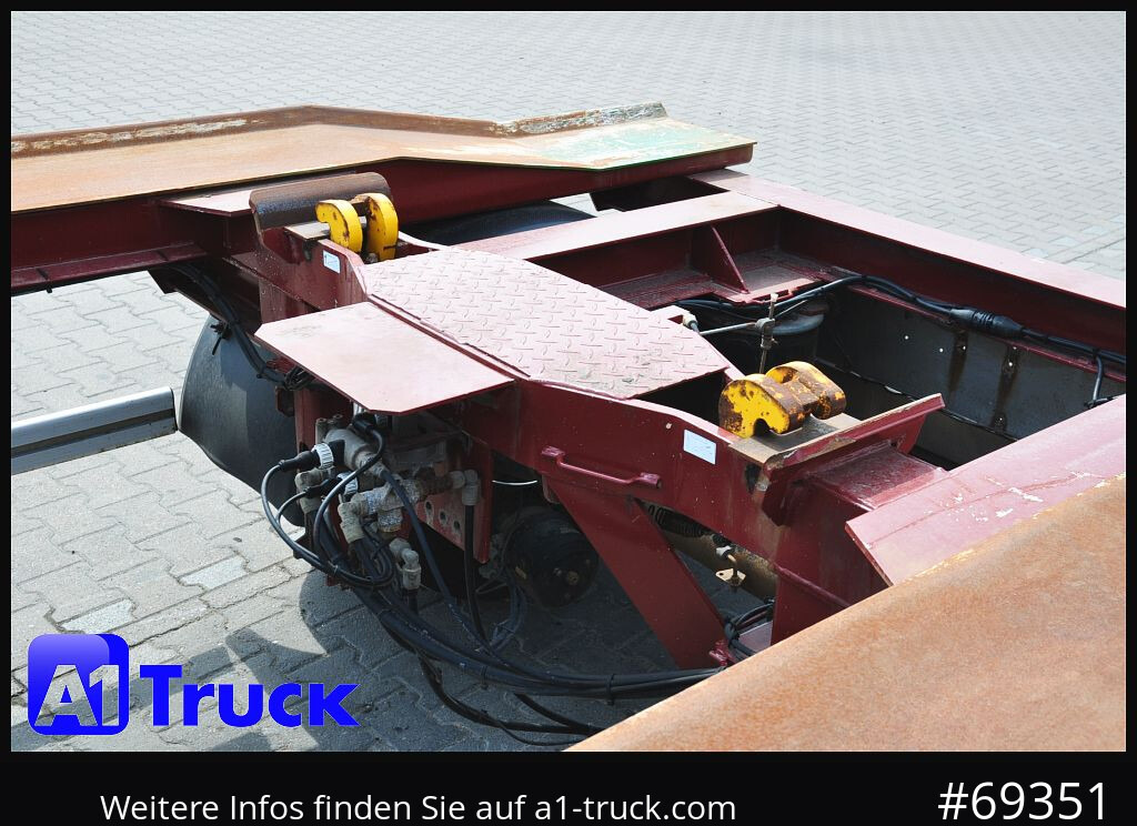 HUEFFERMANN HAR 1870, luft, Scheibenbremesen, - Roll-off/ Skip trailer: picture 3 HUEFFERMANN HAR 1870, luft, Scheibenbremesen, - Roll-off/ Skip trailer: picture 3
