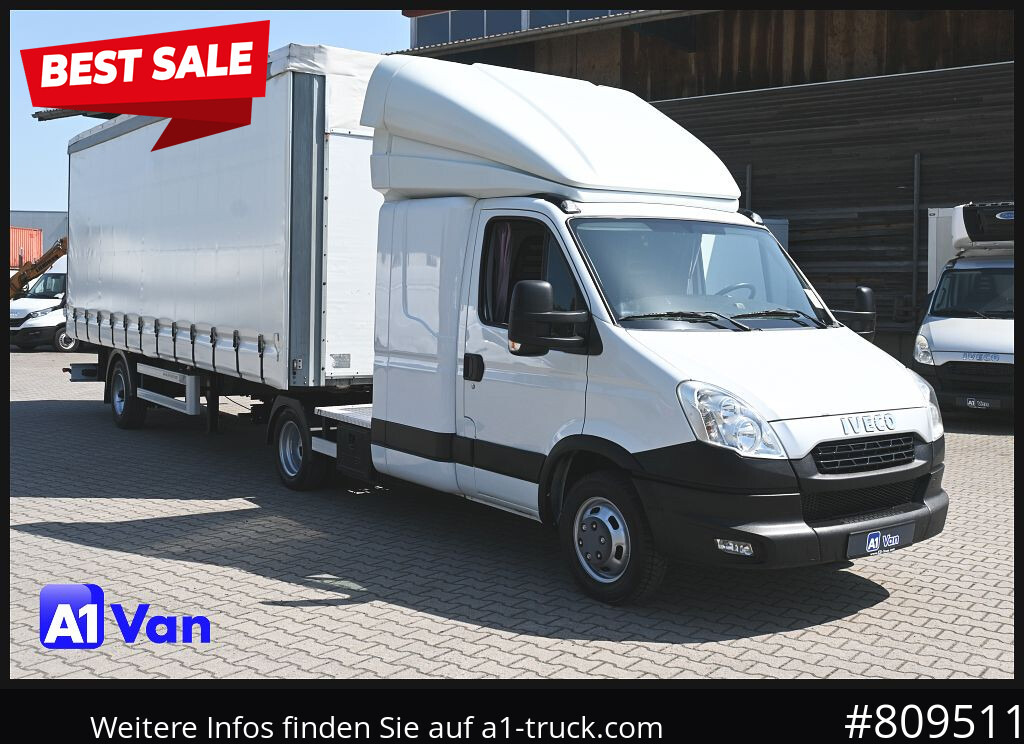IVECO Daily 50C17 SZM, Klima, Tempomat, Schlafplatz - Curtain side van: picture 1 IVECO Daily 50C17 SZM, Klima, Tempomat, Schlafplatz - Curtain side van: picture 1