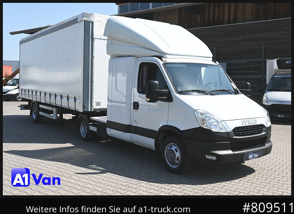 IVECO Daily 50C17 SZM, Klima, Tempomat, Schlafplatz - Curtain side van: picture 1 IVECO Daily 50C17 SZM, Klima, Tempomat, Schlafplatz - Curtain side van: picture 1